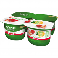 ACTIVIA jogurtas su braškėmis, 2,6%, 480g