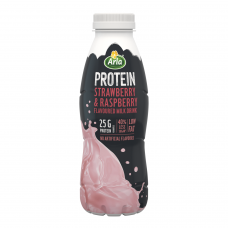 ARLA PROTEIN kokteilis braškių ir aviečių skonio, 482ml