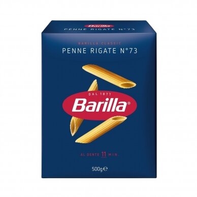 BARILLA PENNE RIGATE makaronai 500g