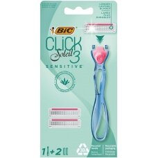 BIC Click Soleil 3 mot.skustuvas 1vnt.+ 2peil.