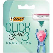 BIC Click Soleil 3 Sensitive mot. peiliukai 4vnt.