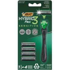 BIC Hybrid 3 Flex Sensitive vyr. skust.1vnt. +4peil.