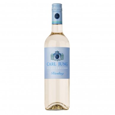 CARL JUNG Riesling nealkoholinis baltasis pusiau sausas 0,75l