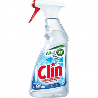 CLIN langų valiklis "Anti-Fog", 500ml