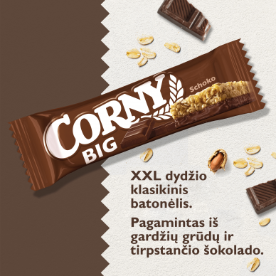 CORNY BIG javainis šokolado skonio, 50g 3