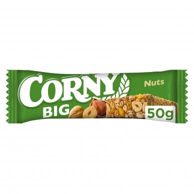 CORNY BIG javainis su riešutais, 50g