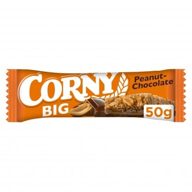 CORNY BIG javainis su žemės riešutais, 50g