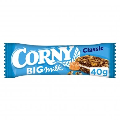 CORNY BIG MILK batonėlis su pieniniu pertepimu, 40g