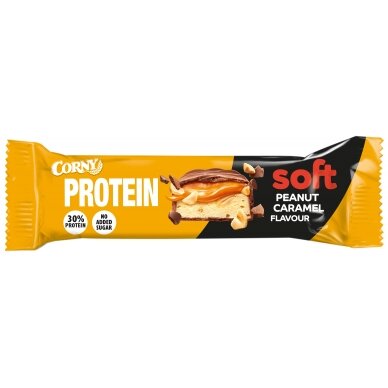 CORNY SOFT PROTEIN žemės riešutų-karamelės skonio batonėlis, 45g