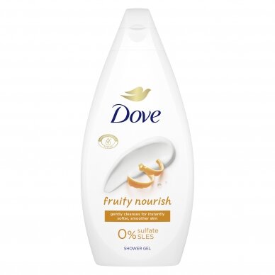 DOVE FRUITY NOURISH  dušo želė 450ml