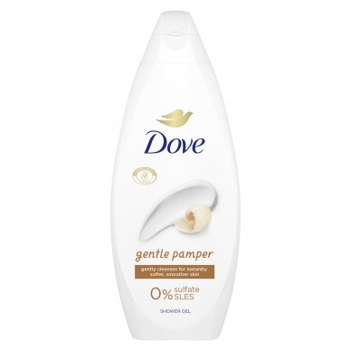 DOVE GENTLE PAMPER dušo želė 250ml