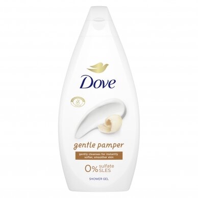 DOVE GENTLE PAMPER  dušo želė 450ml