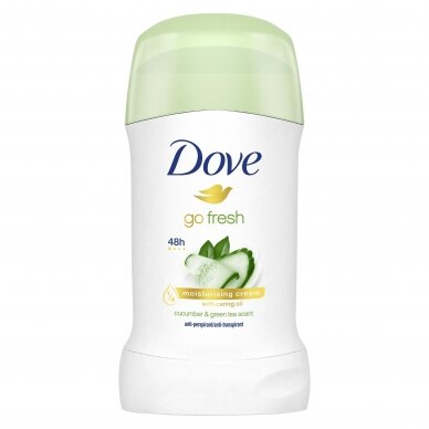 DOVE GO FRESH Moteriškas pieštukinis dez. agurk. 40ml