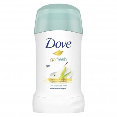 DOVE GO FRESH PEAR&ALOE VERA moteriškas pieštukinis dezodorantas 40ml