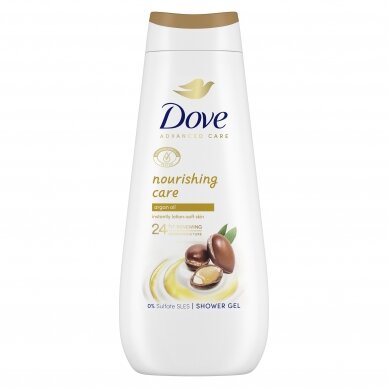 DOVE NOURISHING CARE dušo gelis 400ml