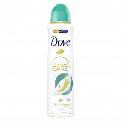 Dove purškiamas antiperspirantas PEAR & ALOE VERA 150ml