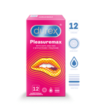 DUREX PLEASUREMAX prezervatyvai, 12vnt