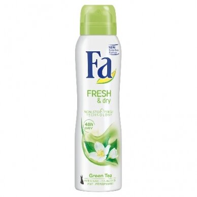 FA purškiamas dezodorantas "Fresh & Dry Green Tea",150ml