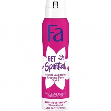 FA GET SPIRITUAL purškiamas antiperspirantas 150ml