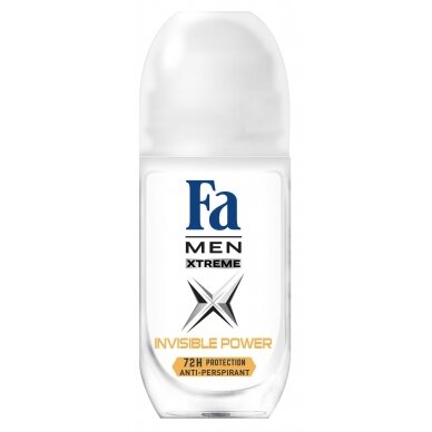 FA MEN XTREME INVISIBLE rut.dezodorantas, 50ml