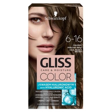 GLISS COLOR 6-16pl.dažai Šaltas perlamutrinis rudas