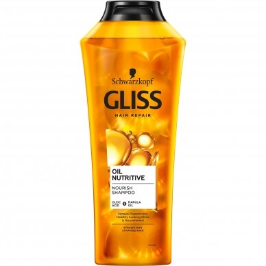GLISS KUR šampūnas "Oil Nutritive", 400ml