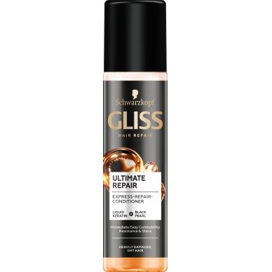 GLISS KUR "ULTIMATE REPAIR" Express Repair purškiamas kondicionierius, 200ml