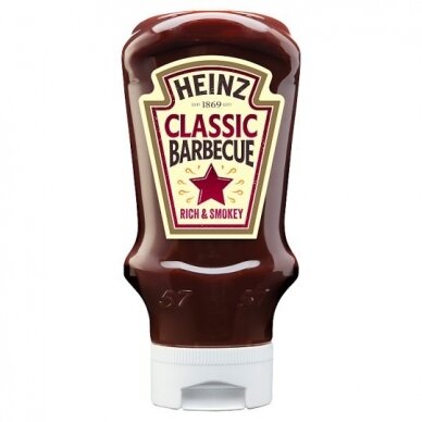 HEINZ klasikinis BBQ padažas, 400ml/480g