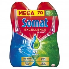 Indaplovių gelis "SOMAT Excellence", 2x630 ml