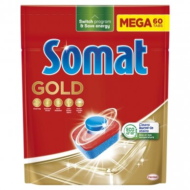 Indaplovių tabletės "SOMAT Gold" 60vnt