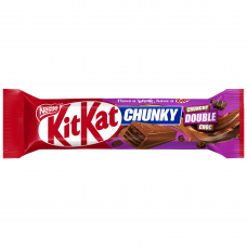 KIT KAT CHUNKY Crunchy Double Choc batonėlis, 42g