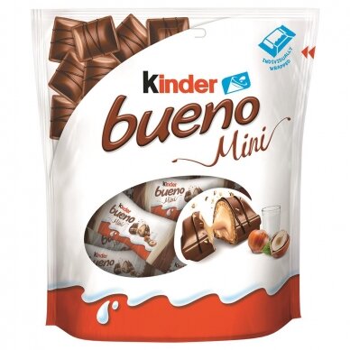 KINDER BUENO MINI saldainiai, 108g