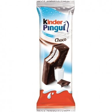 KINDER PINGUI batonėlis su pienu, 30g