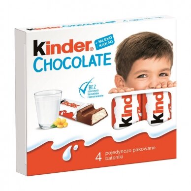 KINDER šokoladas, 50g