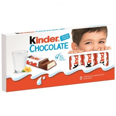 KINDER šokoladas, 100g