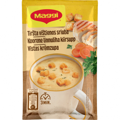 MAGGI 5MT vištienos sriuba su skrebučiais 16g