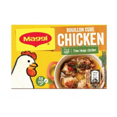 MAGGI vištienos sultinys kubeliais (8x10g) 80g