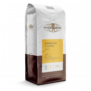 MISCELA D'ORO Espresso latino intensokavos pupelės, 1kg