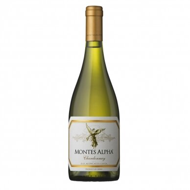 MONTES ALPHA Chardonnay baltasis sausas 13,5% 0,75l