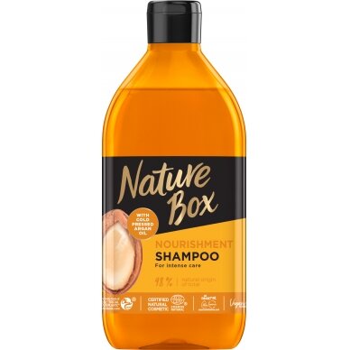 NATURE BOX Argan šampūnas 385ml