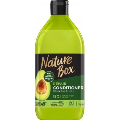 NATURE BOX plaukų balzamas Avocado 385 ml