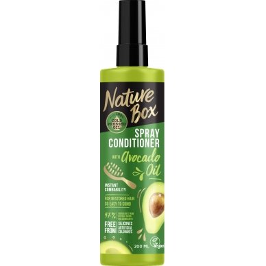 NATURE BOX purškiamas kondicionierius "Avocado", 200ml