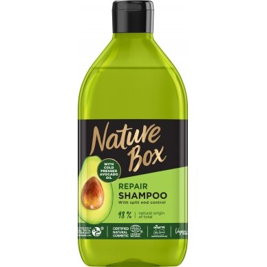 NATURE BOX šampūnas Avocado 385ml