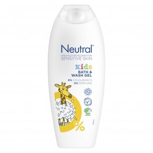 NEUTRAL KIDS prausimosi želė jautriai odai, 250ml