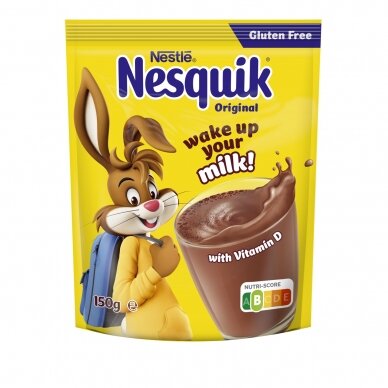 NESQUIK tirpus kakavos gėrimas, 150g