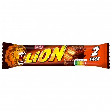 NESTLE LION 2 PACK vaflinis batonėlis 60g