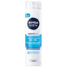 NIVEA MEN SENSITIVE vėsinamoji skutimosi želė "Cooling", 200ml