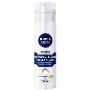 NIVEA MEN skutimosi putos jautriai odai "Sensitive", 200ml