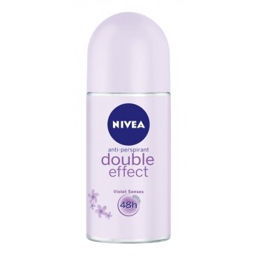 NIVEA rutulinis dezodorantas moterims "Double Effect", 50ml