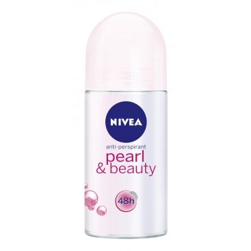NIVEA rutulinis dezodorantas moterims "Pearl & Beauty", 50ml